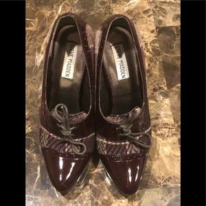 Steve Madden Brown Dark Brown Heels